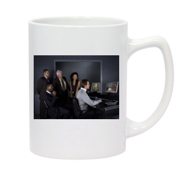 The Closer 14oz White Statesman Mug