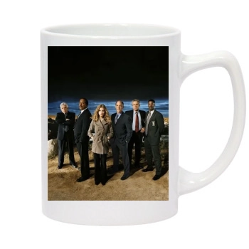 The Closer 14oz White Statesman Mug