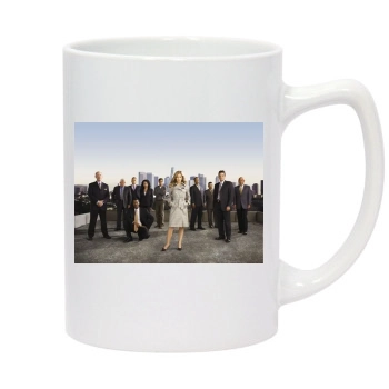 The Closer 14oz White Statesman Mug