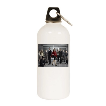 The Good Wife White Water Bottle With Carabiner