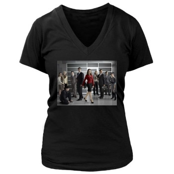 The Good Wife Women's Deep V-Neck TShirt