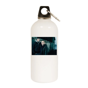 The Killing White Water Bottle With Carabiner