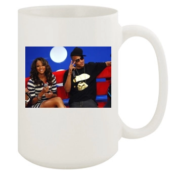 T.I. 15oz White Mug