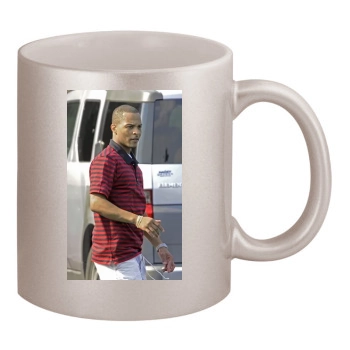 T.I. 11oz Metallic Silver Mug