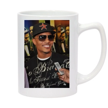 T.I. 14oz White Statesman Mug