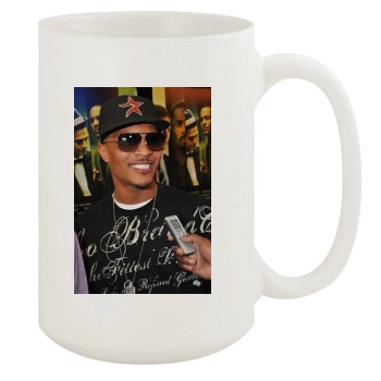 T.I. 15oz White Mug