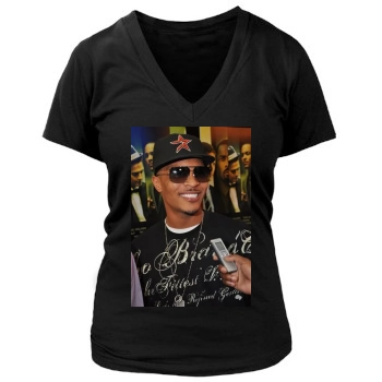 T.I. Women's Deep V-Neck TShirt