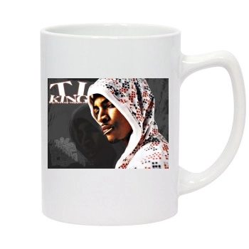 T.I. 14oz White Statesman Mug