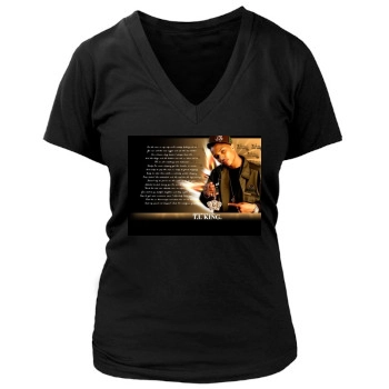 T.I. Women's Deep V-Neck TShirt