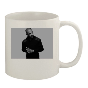 T.I. 11oz White Mug