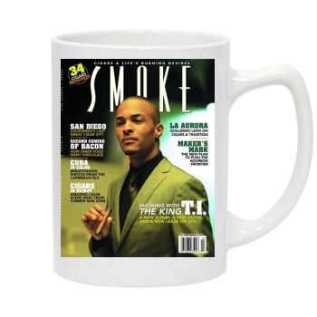 T.I. 14oz White Statesman Mug