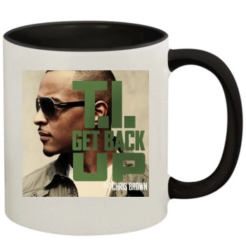 T.I. 11oz Colored Inner & Handle Mug