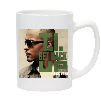 T.I. 14oz White Statesman Mug