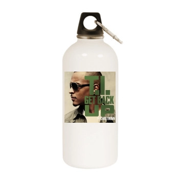 T.I. White Water Bottle With Carabiner