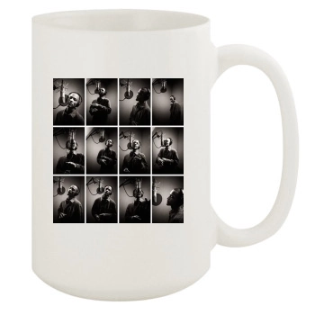 T.I. 15oz White Mug