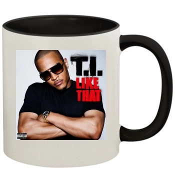 T.I. 11oz Colored Inner & Handle Mug