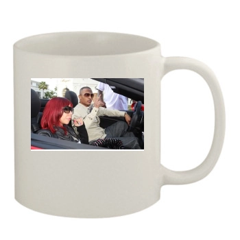 T.I. 11oz White Mug