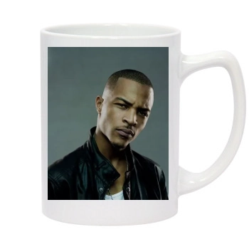 T.I. 14oz White Statesman Mug