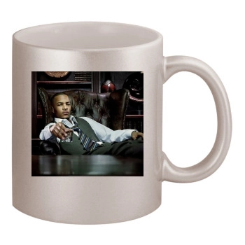 T.I. 11oz Metallic Silver Mug