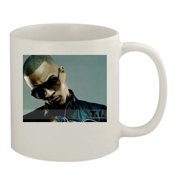 T.I. 11oz White Mug