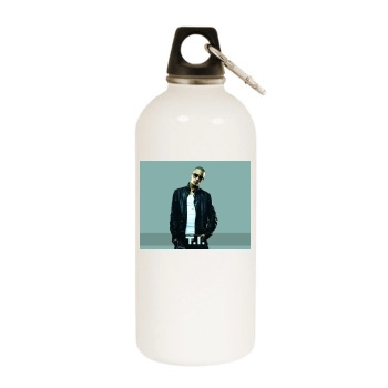 T.I. White Water Bottle With Carabiner