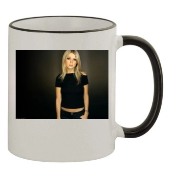 Tara Reid 11oz Colored Rim & Handle Mug