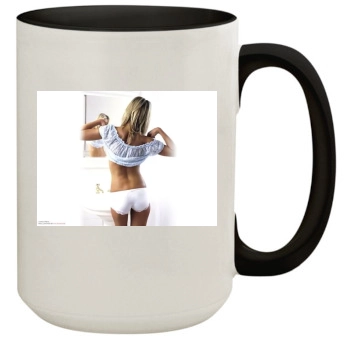 Tara Reid 15oz Colored Inner & Handle Mug