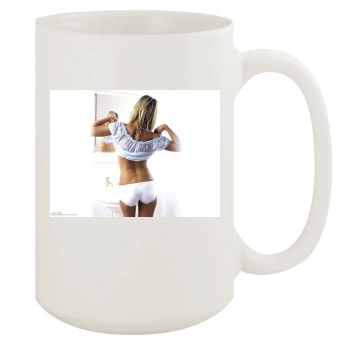 Tara Reid 15oz White Mug