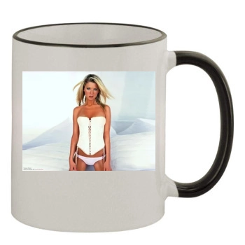 Tara Reid 11oz Colored Rim & Handle Mug