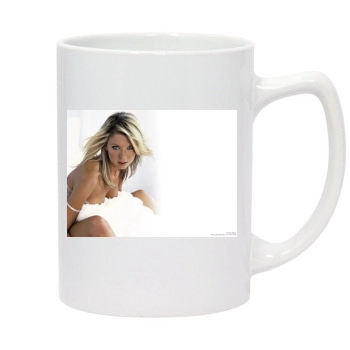 Tara Reid 14oz White Statesman Mug