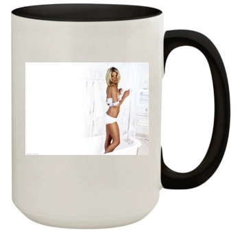 Tara Reid 15oz Colored Inner & Handle Mug