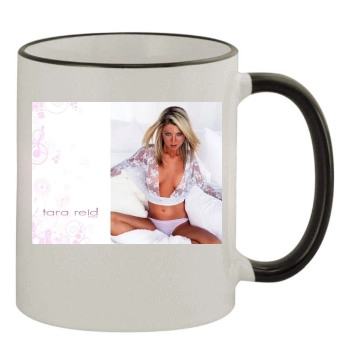 Tara Reid 11oz Colored Rim & Handle Mug