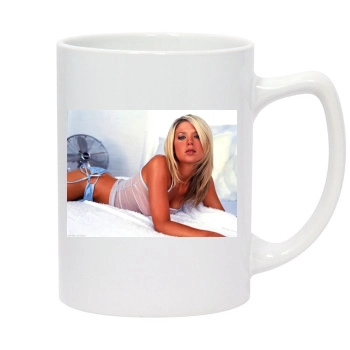 Tara Reid 14oz White Statesman Mug