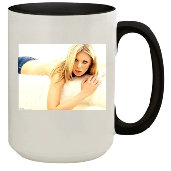 Tara Reid 15oz Colored Inner & Handle Mug