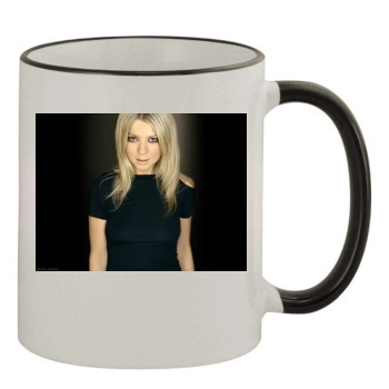 Tara Reid 11oz Colored Rim & Handle Mug