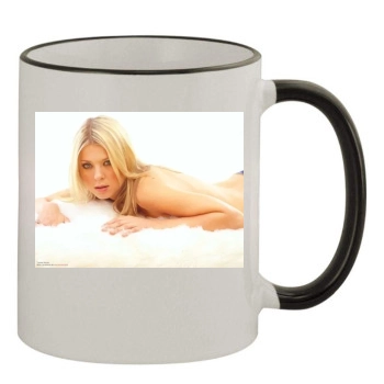 Tara Reid 11oz Colored Rim & Handle Mug