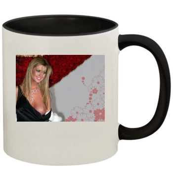 Tara Reid 11oz Colored Inner & Handle Mug