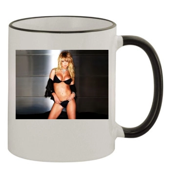 Tara Reid 11oz Colored Rim & Handle Mug