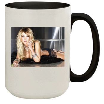 Tara Reid 15oz Colored Inner & Handle Mug