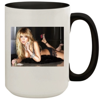 Tara Reid 15oz Colored Inner & Handle Mug