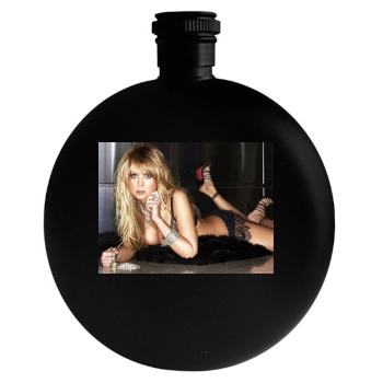 Tara Reid Round Flask