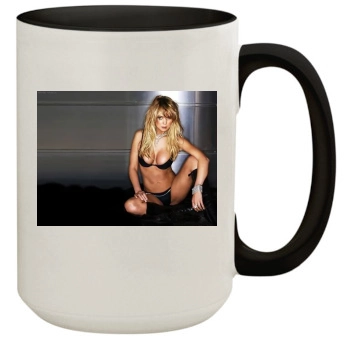 Tara Reid 15oz Colored Inner & Handle Mug