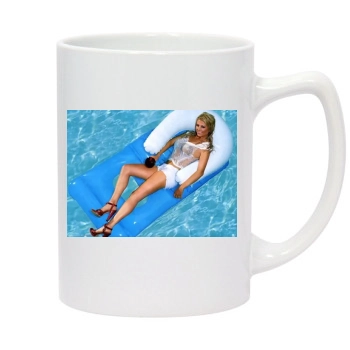 Tara Reid 14oz White Statesman Mug