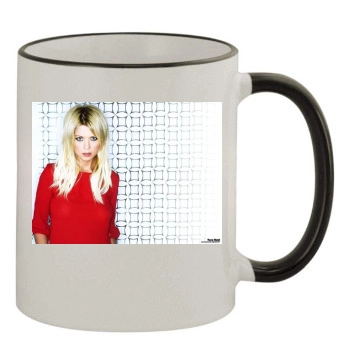 Tara Reid 11oz Colored Rim & Handle Mug