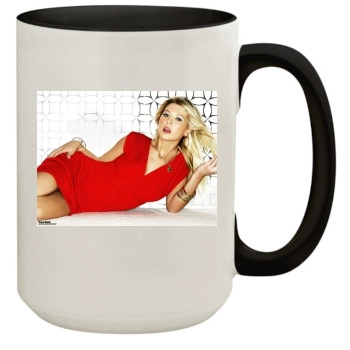 Tara Reid 15oz Colored Inner & Handle Mug