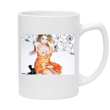 Tara Reid 14oz White Statesman Mug