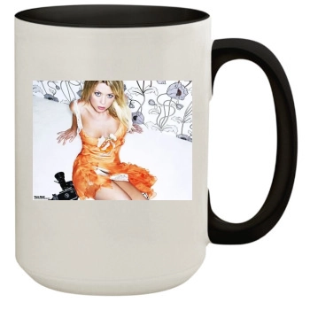 Tara Reid 15oz Colored Inner & Handle Mug