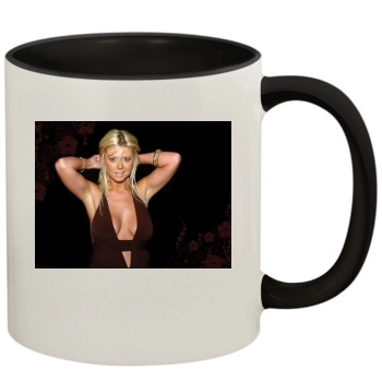 Tara Reid 11oz Colored Inner & Handle Mug