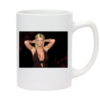 Tara Reid 14oz White Statesman Mug