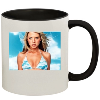 Tara Reid 11oz Colored Inner & Handle Mug